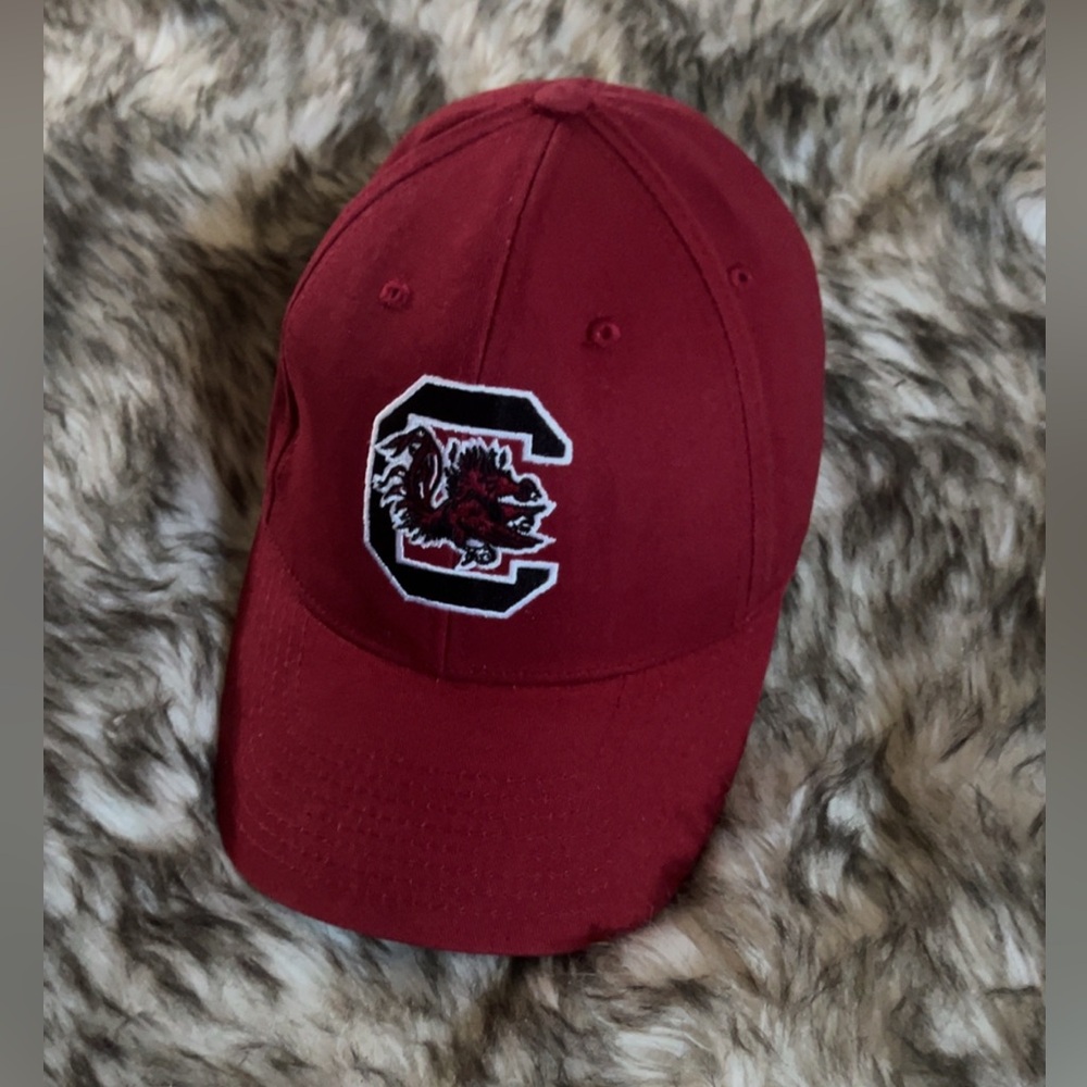 Cap with Embroidered USC Gamecock Logo
